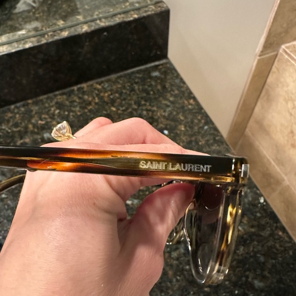 Saint Laurent NWT SL 28 Sunglasses in Dark Tortoise Brown - Picture 4 of 9